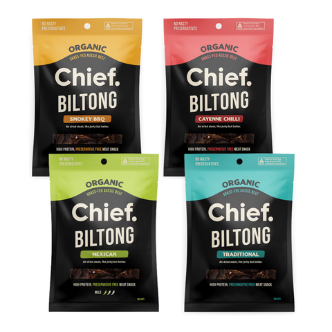 Chief Biltong (12 bags) | Chief Nutrition