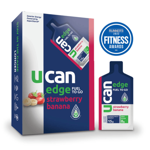 Edge Energy Box of 12 pouches Strawberry Banana | UCAN