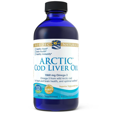 Arctic Cod Liver Oil Liquid Liquid 237 mL Unflavoured | Nordic Naturals