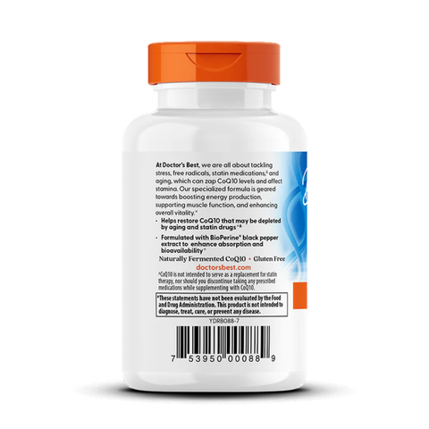 High Absorption CoQ10 with Bioperine | Doctors Best