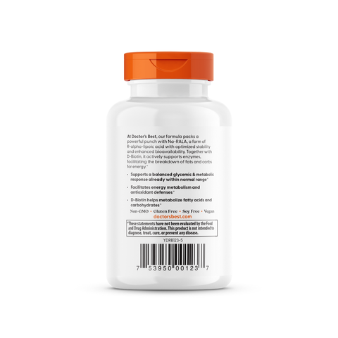 R-Lipoic Acid featuring BioEnhanced™ Na-RALA | Doctors Best