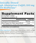 High Absorption CoQ10 with Bioperine | Doctors Best