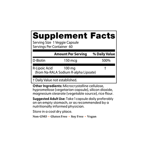 R-Lipoic Acid featuring BioEnhanced™ Na-RALA | Doctors Best