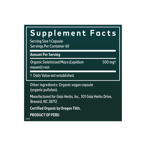 Maca Root | Gaia Herbs