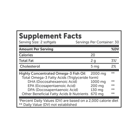 Aqua-Biome Omega 3 Maximum Strength | Enzymedica