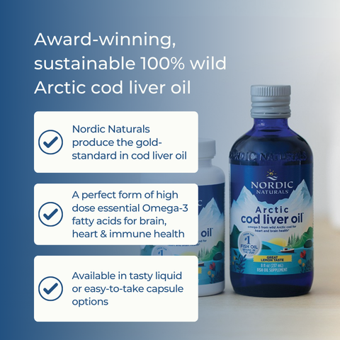 Arctic Cod Liver Oil Softgels | Nordic Naturals