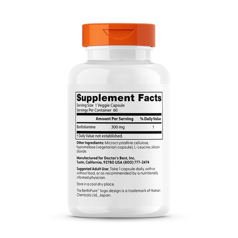 Benfotiamine (300 mg) | Doctors Best