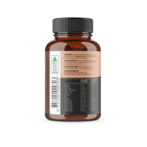 Organic Beef Liver | Chief Nutrition