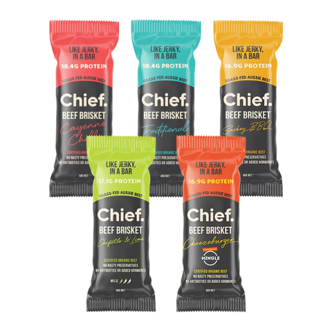 Chief Beef Bar (12 bars) | Chief Nutrition