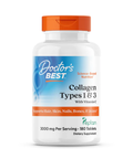 Collagen Types 1 & 3 with Peptan® and Vitamin C 180s Tablets | Doctors Best