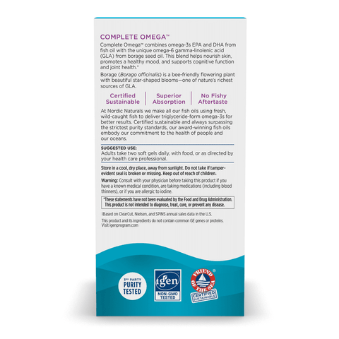 Complete Omega Softgels | Nordic Naturals