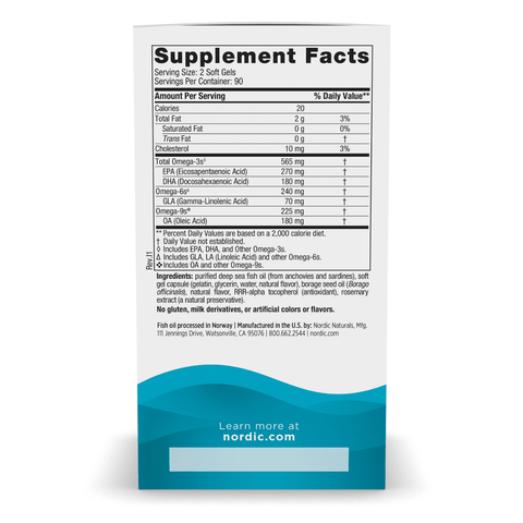 Complete Omega Softgels | Nordic Naturals