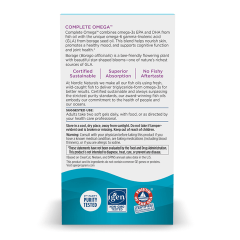 Complete Omega Softgels | Nordic Naturals
