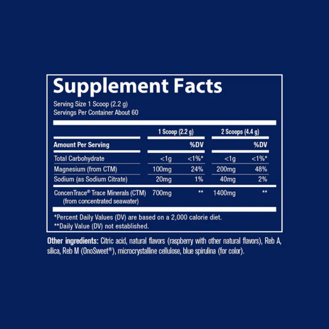 ConcenTrace® Daily Mineral Powder | Trace Minerals