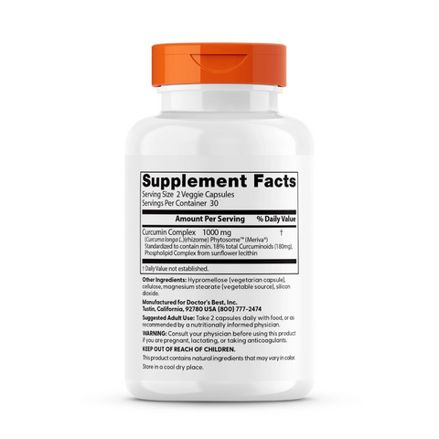Curcumin Phytosome | Doctors Best