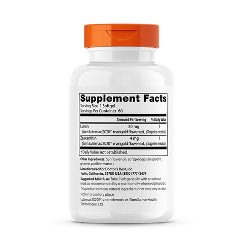 Lutein with Lutemax® | Doctors Best