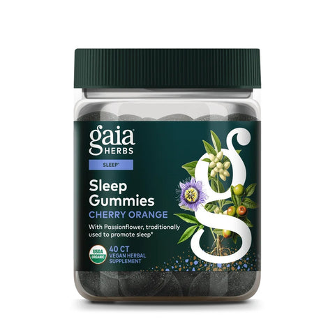 Sleep Gummies 40s Gummies Cherry Orange | Gaia Herbs