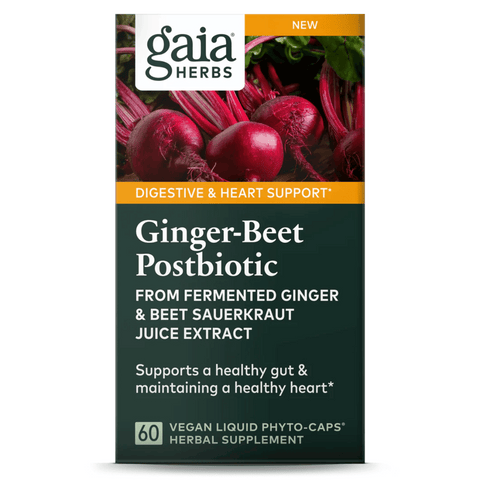 Ginger-Beet Postbiotic | Gaia Herbs