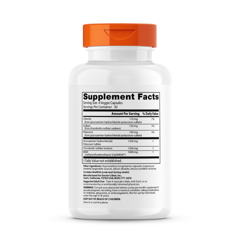 Glucosamine Chondroitin MSM | Doctors Best