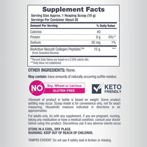 Grassfed Collagen Peptides | NeoCell