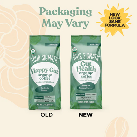 Gut Health Organic Coffee (Ground) | Four Sigmatic