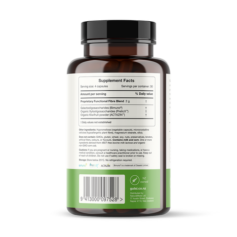 Gut Food Prebiotics + Fibre | Gutsi