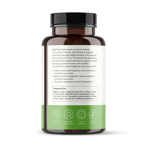 Gut Food Prebiotics + Fibre | Gutsi