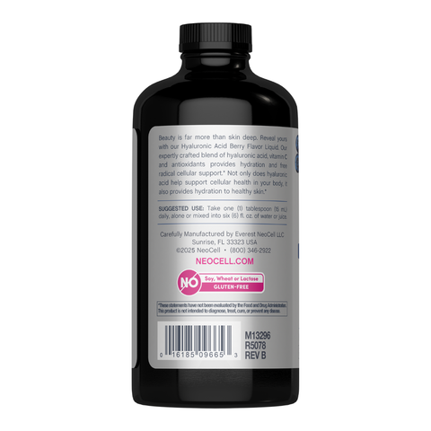 Hyaluronic Acid +Vitamin C Liquid Berry | NeoCell
