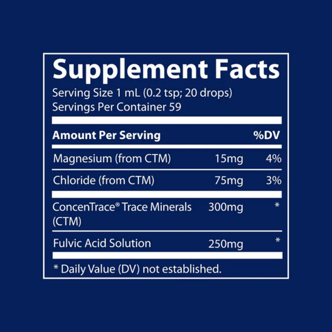 Ionic Fulvic Acid | Trace Minerals