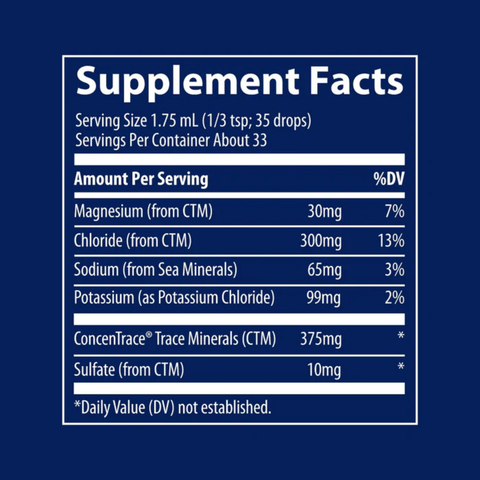 Ionic Potassium | Trace Minerals