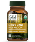Lion's Mane Mushroom 40s Capsules | Gaia Herbs