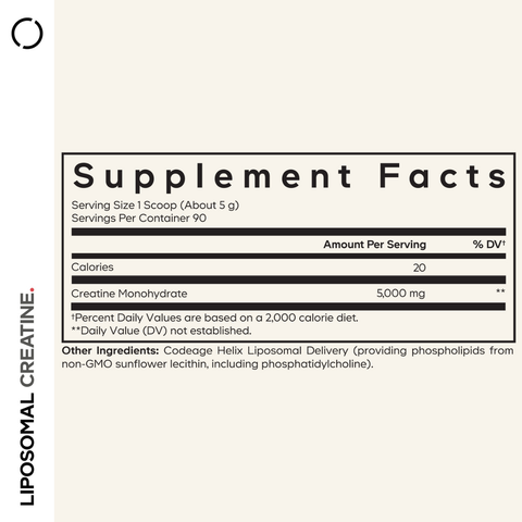 Liposomal Creatine Powder | Codeage