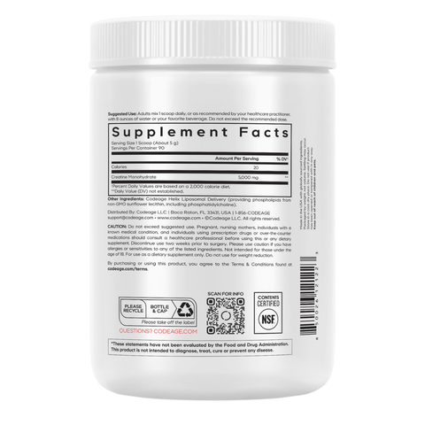 Liposomal Creatine Powder | Codeage