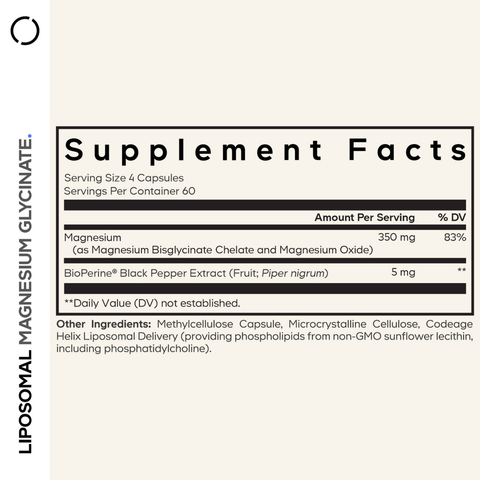 Liposomal Magnesium Glycinate | Codeage
