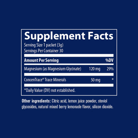 Magnesium Glycinate (30 Stick Packs) | Trace Minerals