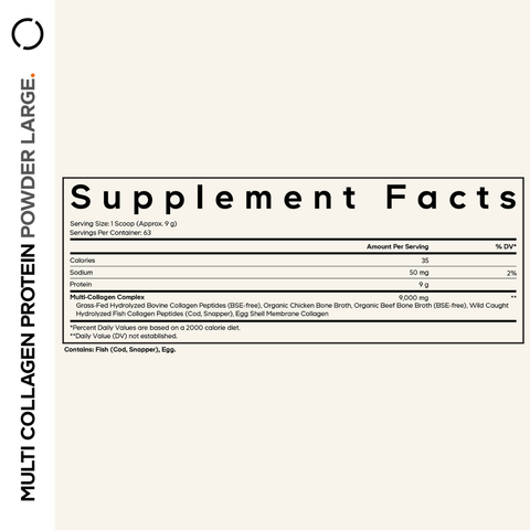 Multi Collagen Peptides Powder | Codeage