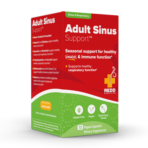 Adult Sinus Support | Redd Remedies