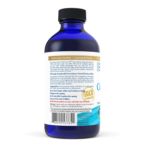 Arctic Cod Liver Oil Liquid | Nordic Naturals