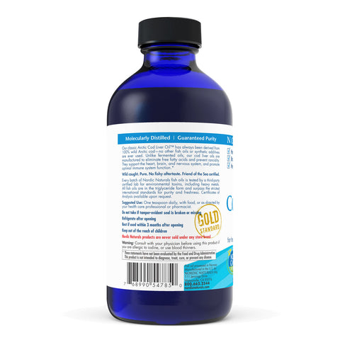 Arctic Cod Liver Oil Liquid | Nordic Naturals