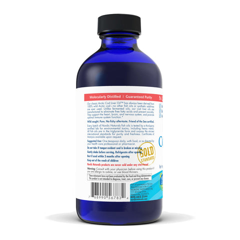 Arctic Cod Liver Oil Liquid | Nordic Naturals