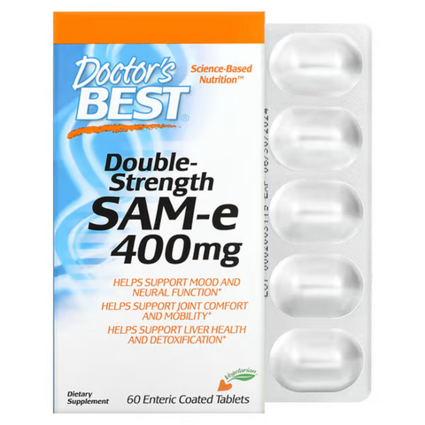 SAM-e 400 mg (Double Strength) 60s Tablets | Doctors Best