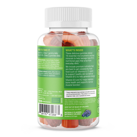 Teen Boy Total Multi | SUKU Vitamins