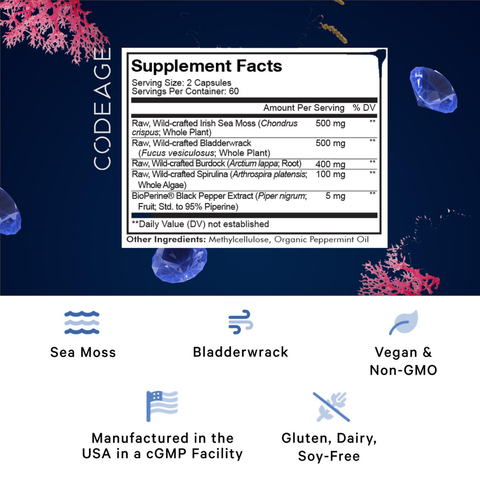 Sea Moss Wildcrafted | Codeage