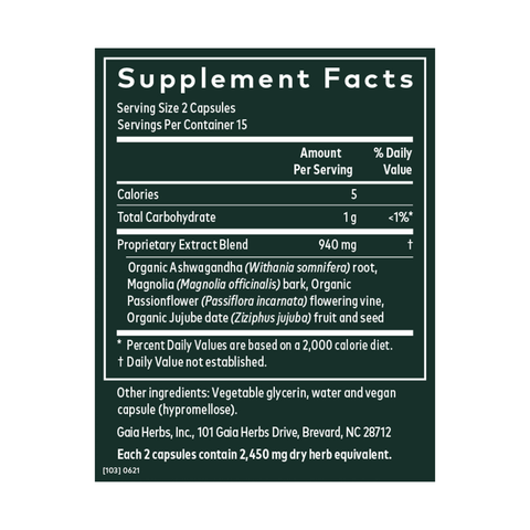 SleepThru® | Gaia Herbs
