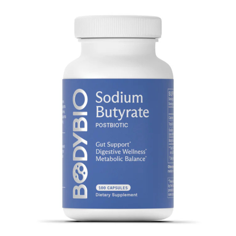 Sodium Butyrate 100s Capsules | BodyBio
