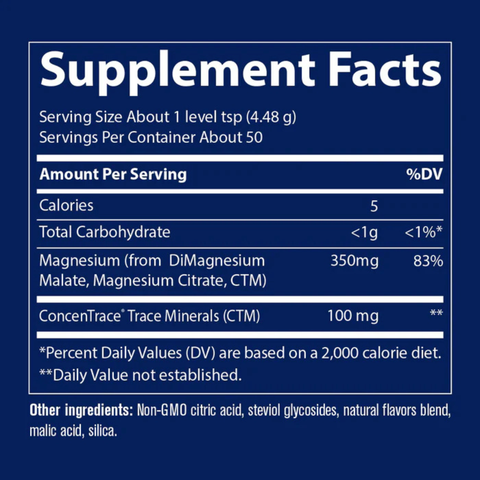 Stress-X Magnesium Powder | Trace Minerals
