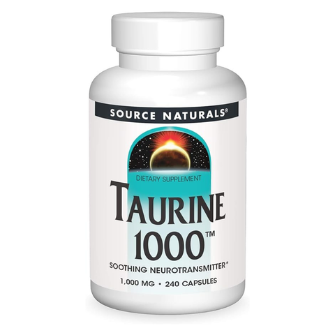 Taurine 1000mg Tablets 240s | Source Naturals
