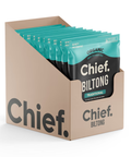 Chief Biltong (12 bags) Box of 12 Traditional | Chief Nutrition