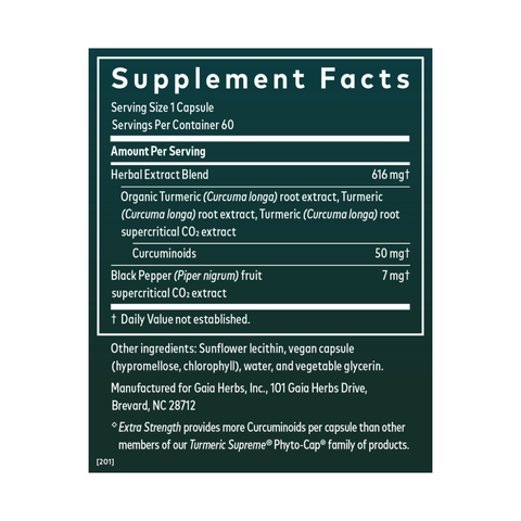 Turmeric Supreme Extra Strength | Gaia Herbs