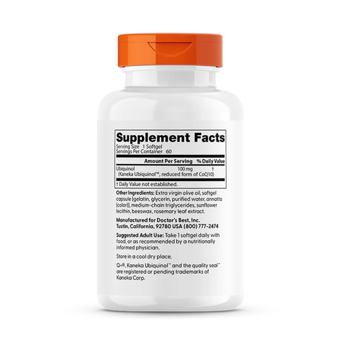Ubiquinol with Kaneka Ubiquinol™ | Doctors Best